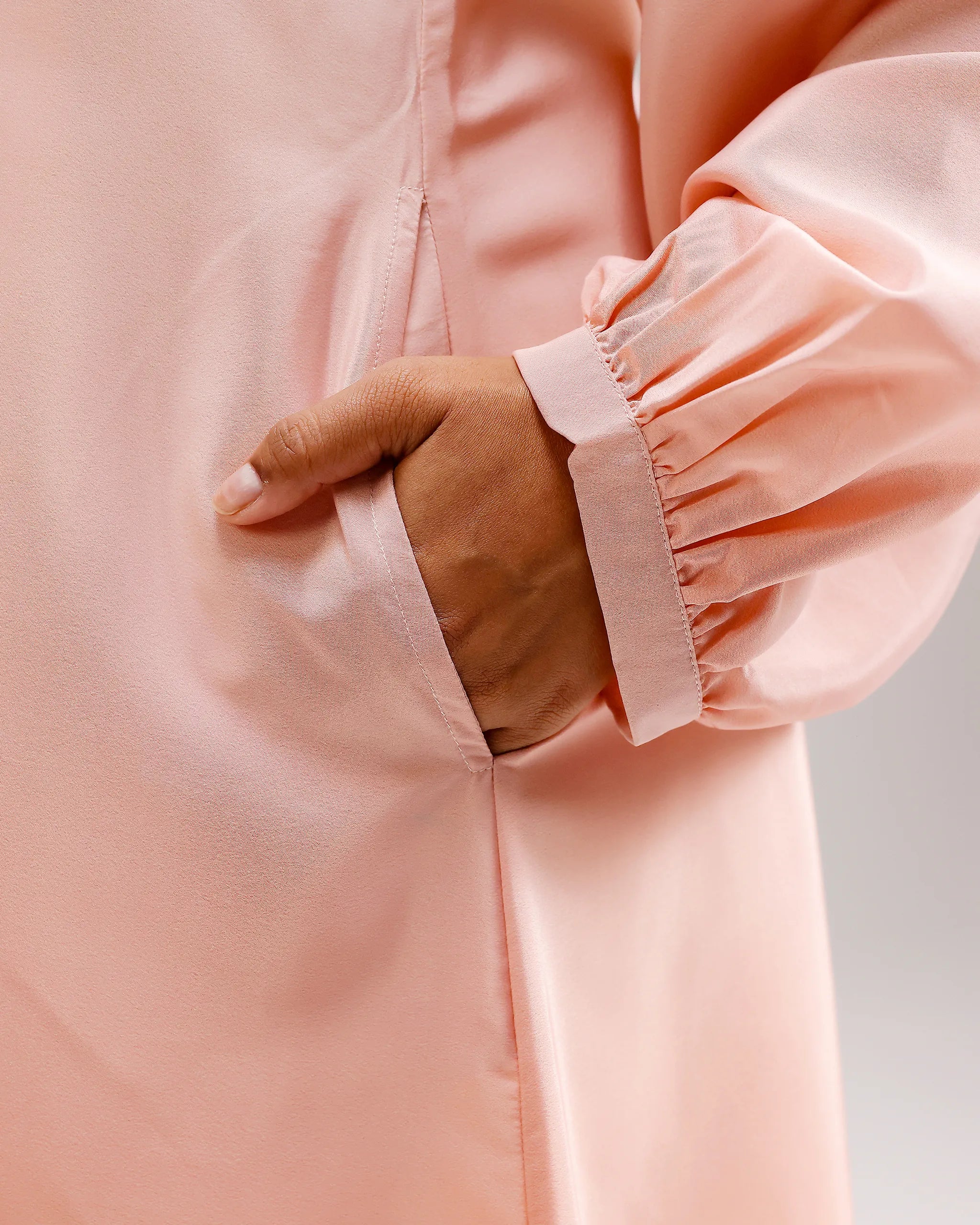 Icy Elegance Dress - Ivory To Orange