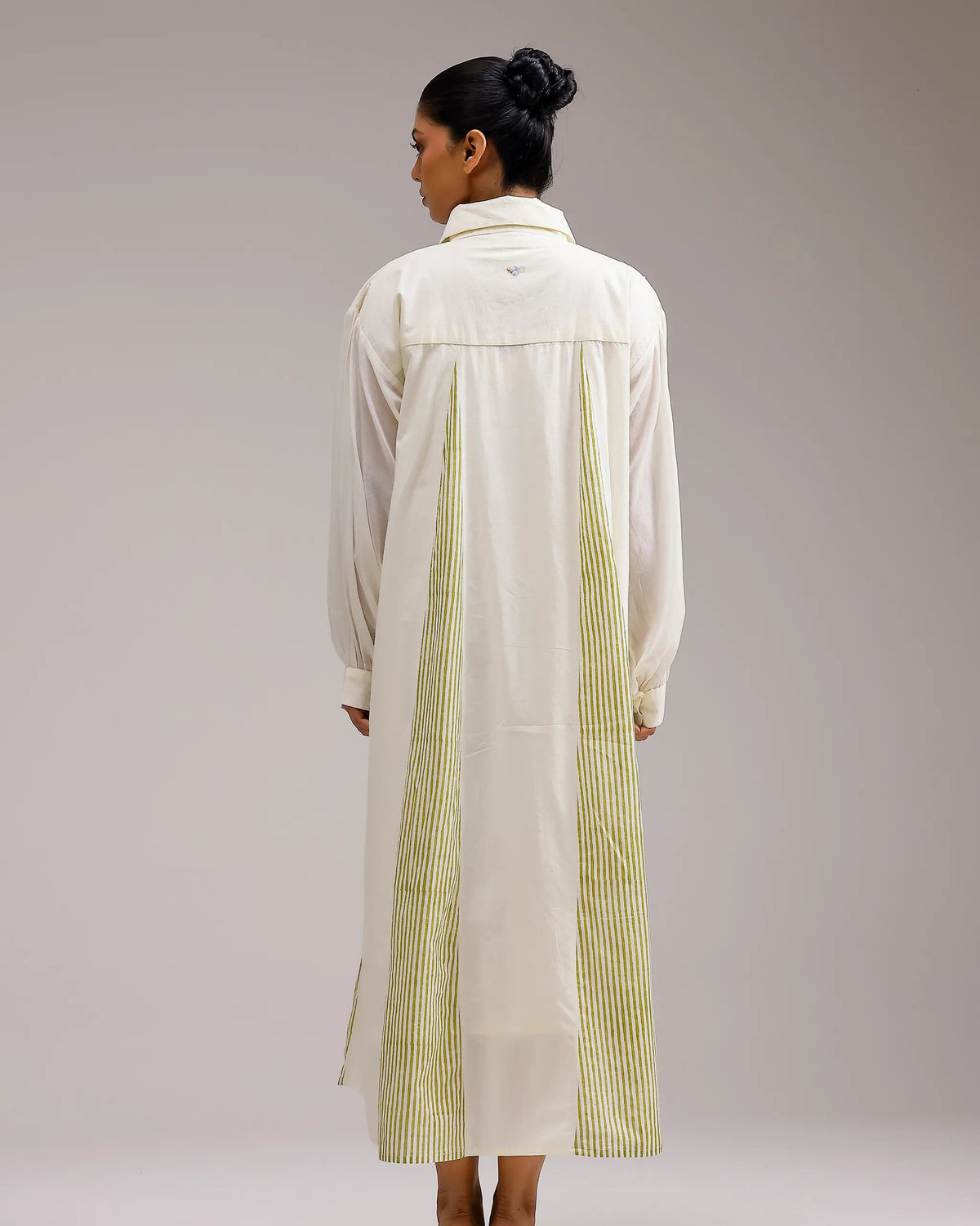 Panel Dress - Beige