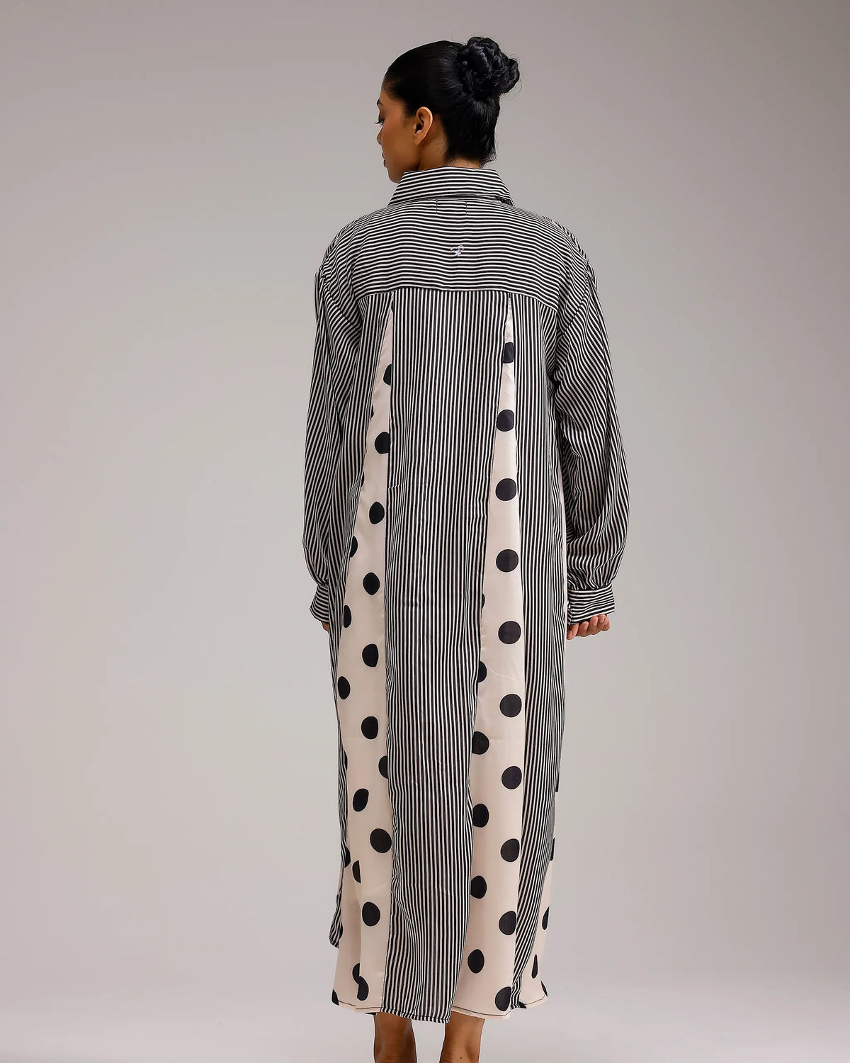 Panel Dress - Polka Dots