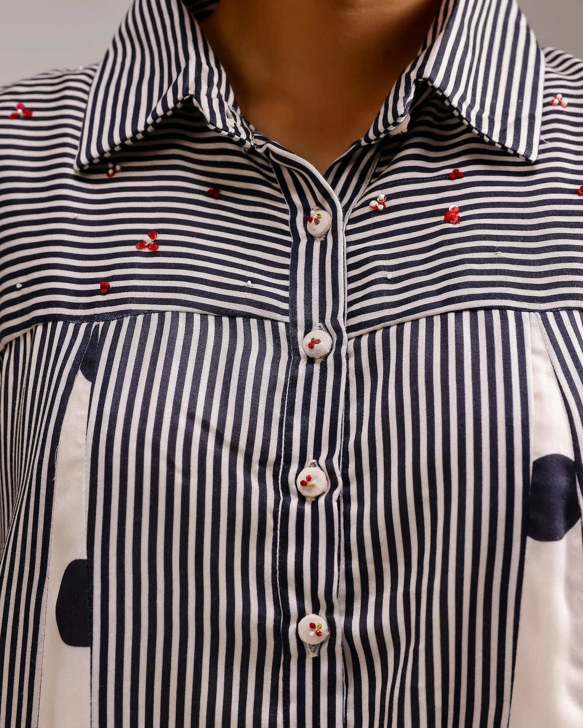 Panel Dress - Polka Dots