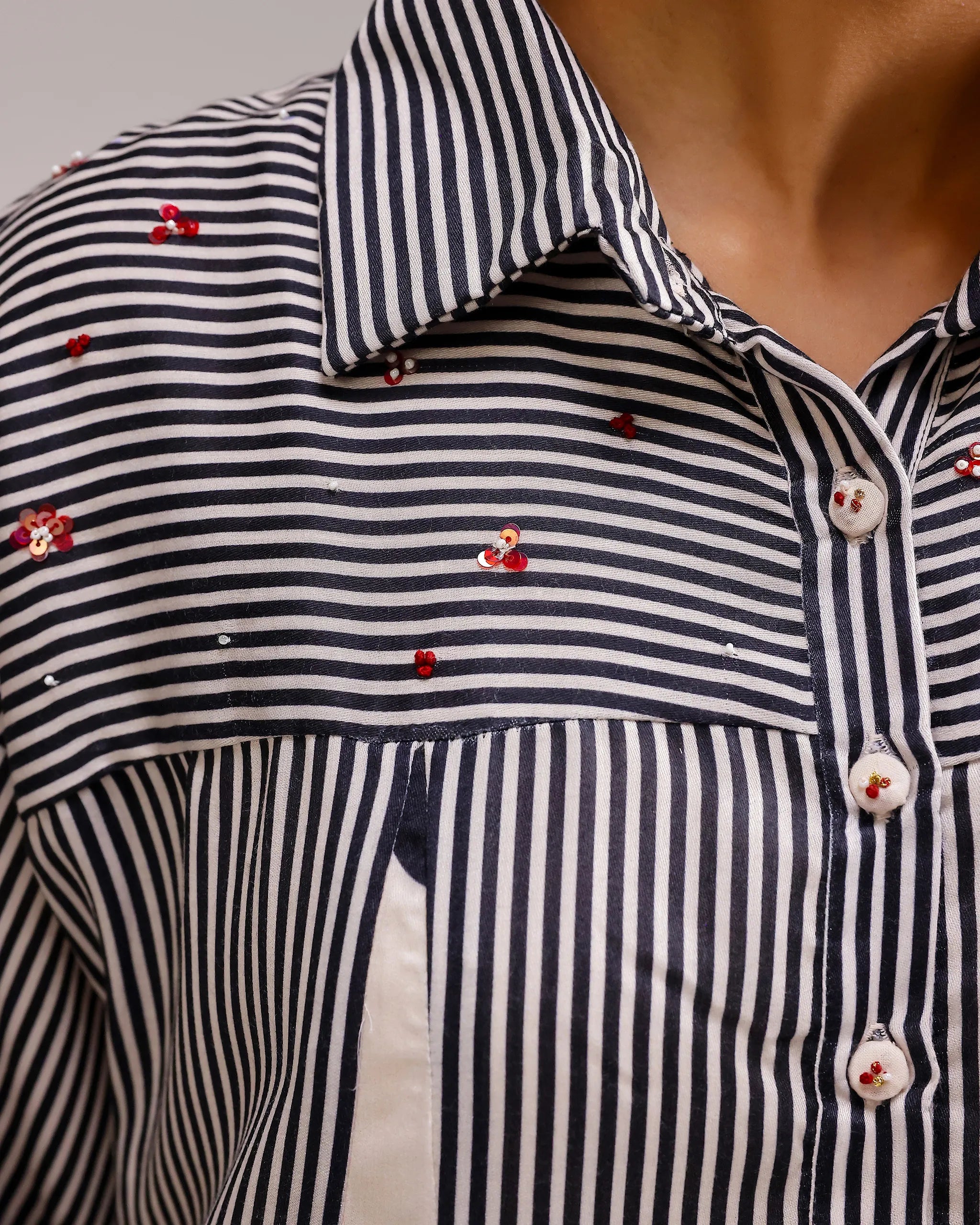 Panel Dress - Polka Dots