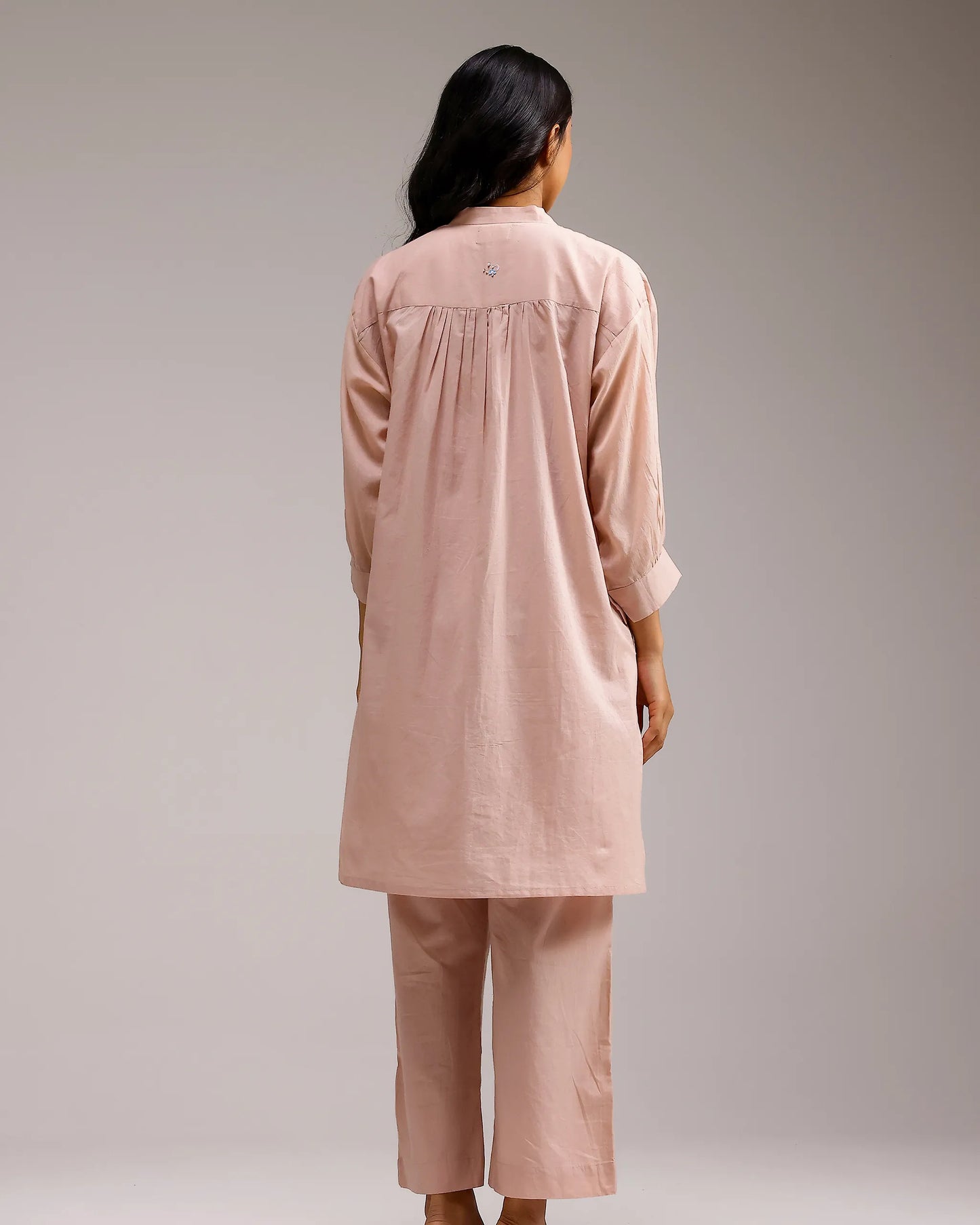 Grace Kurta - Flamingo Pink