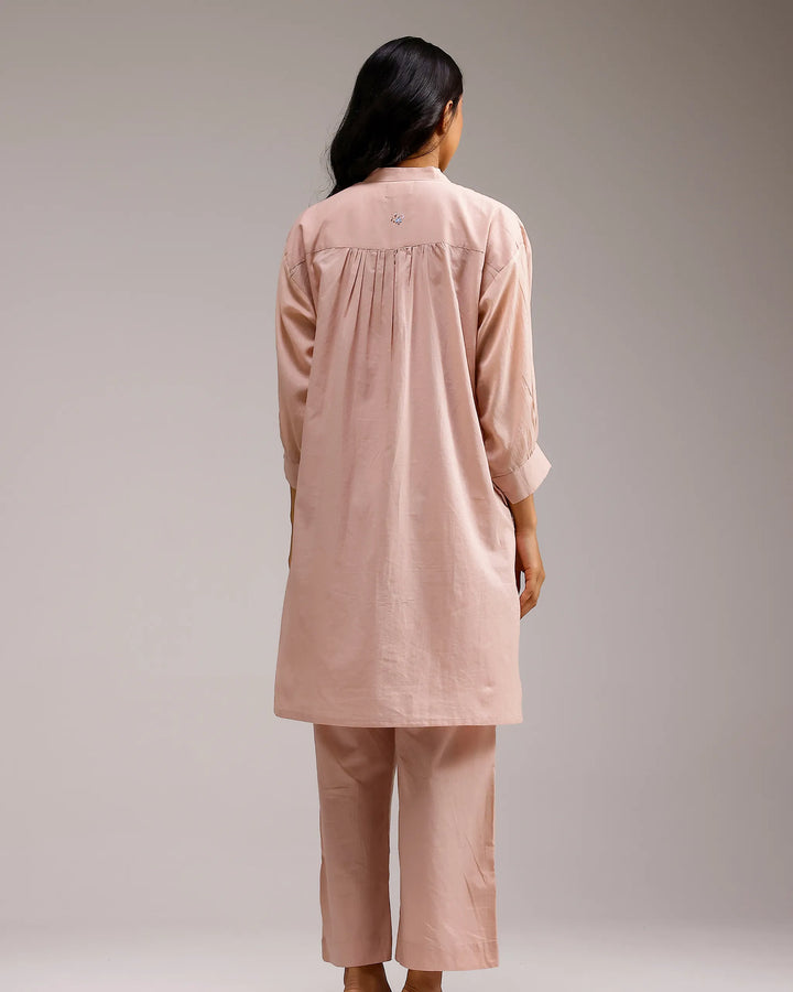 Grace Kurta - Flamingo Pink