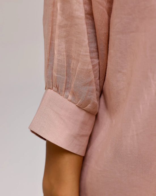 Grace Kurta Set - Flamingo Pink