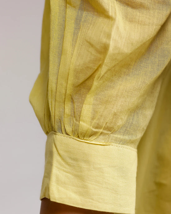 Grace Kurta Set - Ochre Yellow