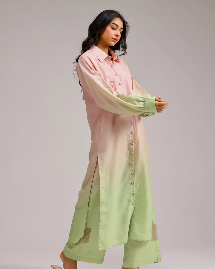 Blush Bloom Pant - Rose Water Ombre