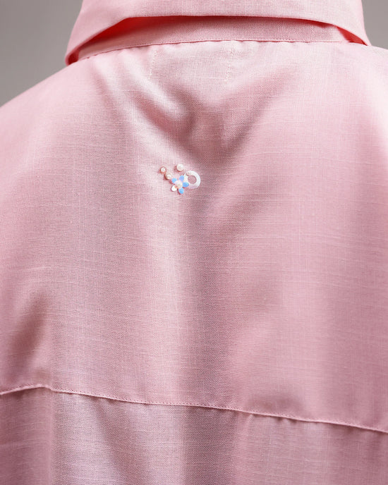 Ocean Mist Shirt - Blush Sky