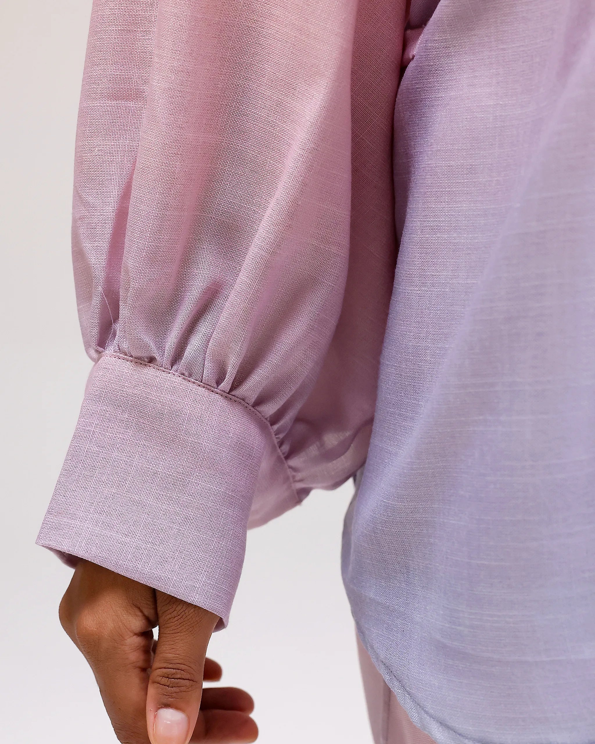 Ocean Mist Shirt - Blush Sky