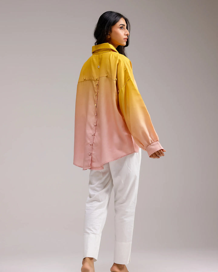 Sea Mist Shirt - Rose Gold Ombre