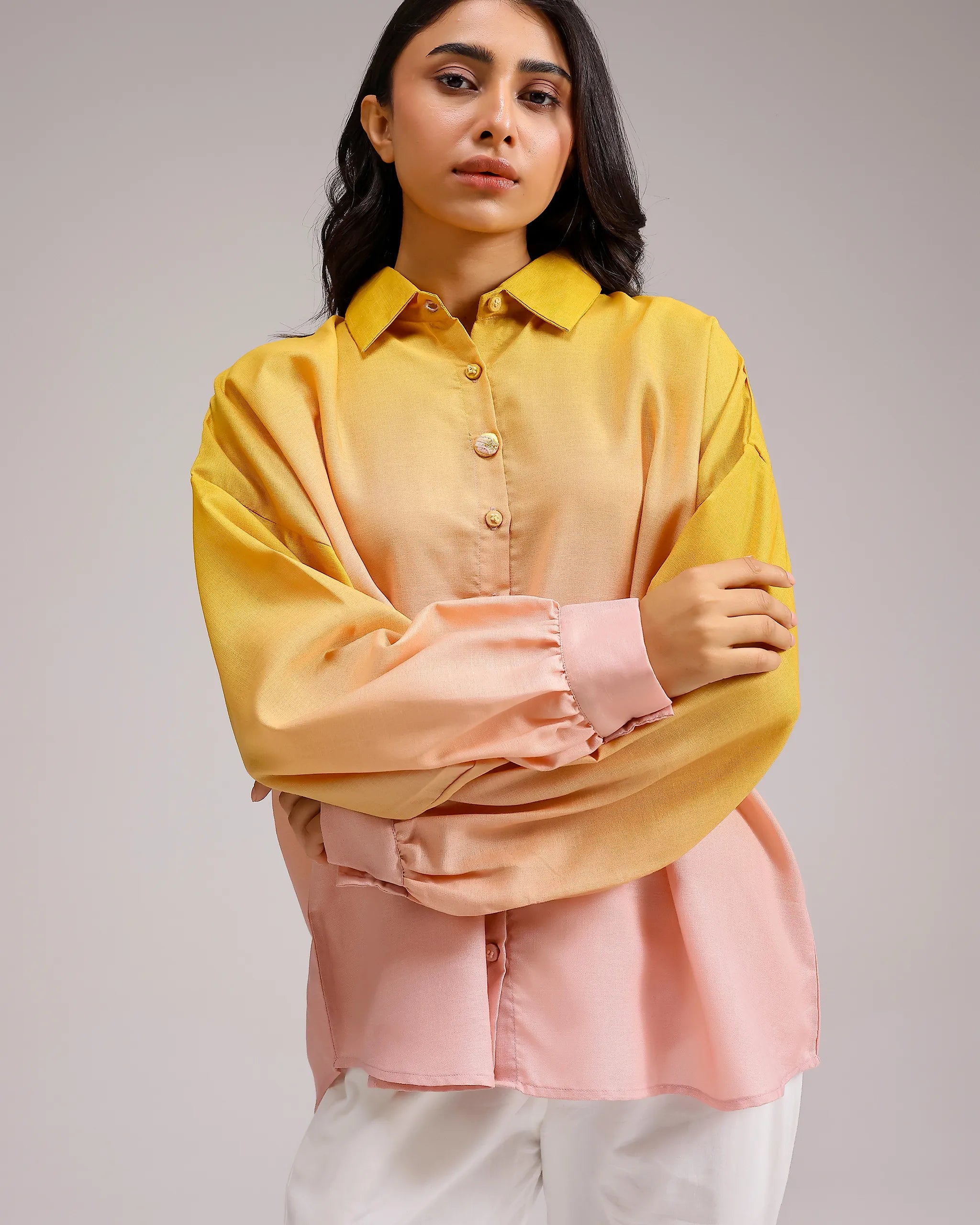 Sea Mist Shirt - Rose Gold Ombre