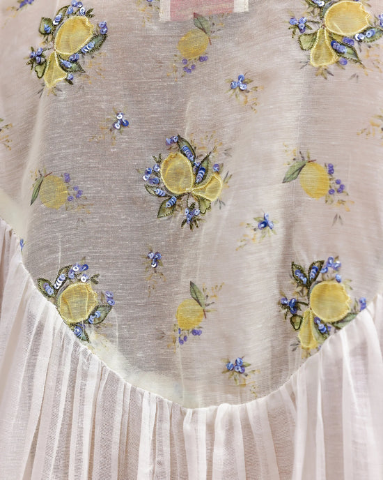 Soft Chanderi Top - Beige
