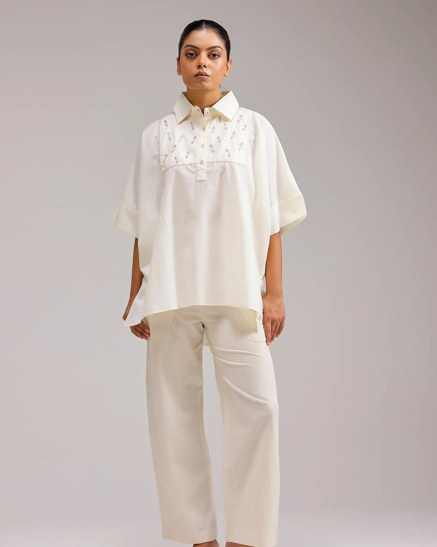 Sheer Top - Beige
