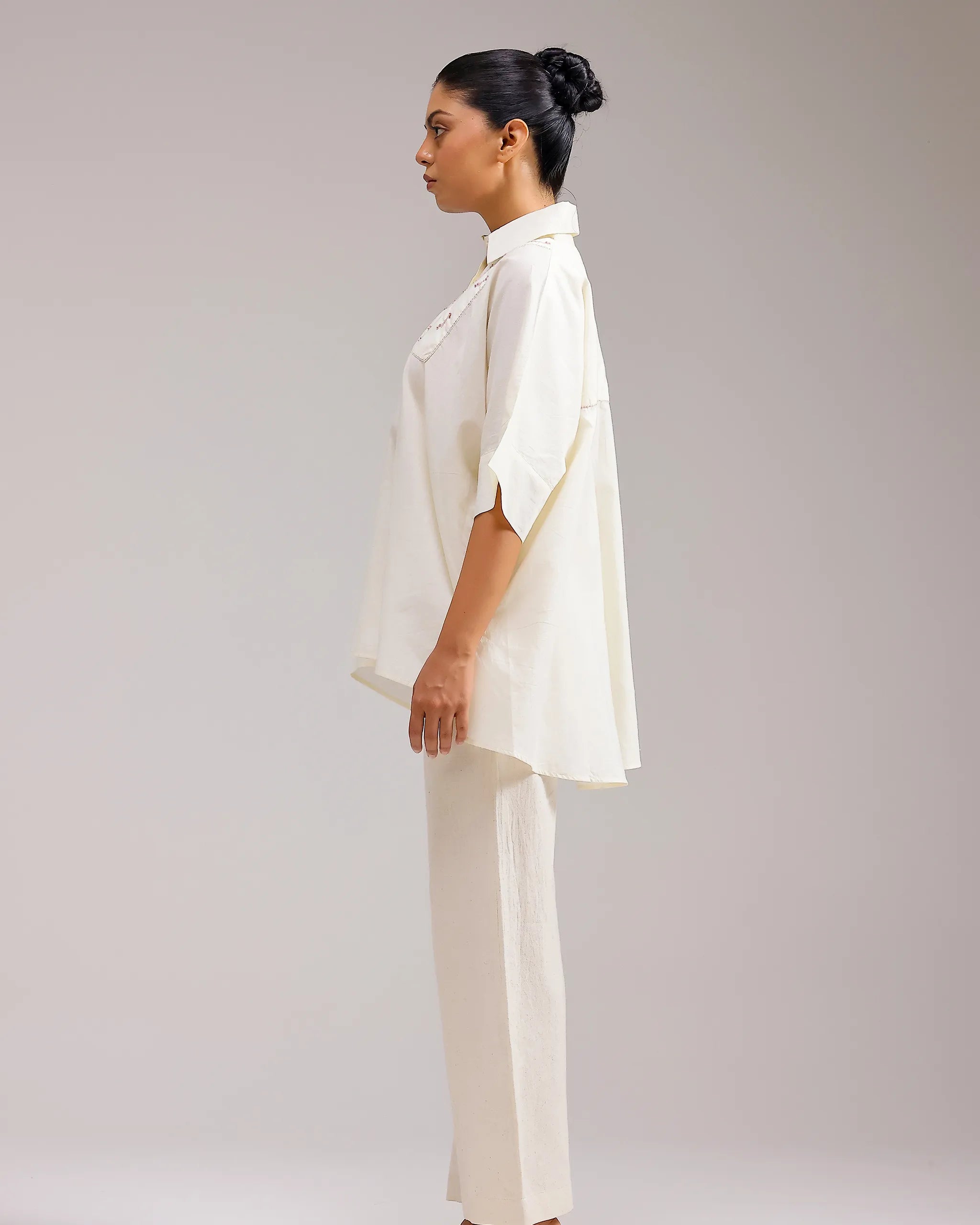 Sheer Top - Beige