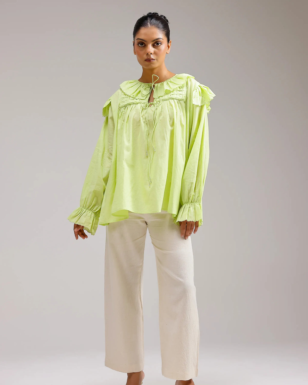 Ivy Top - Flora Green