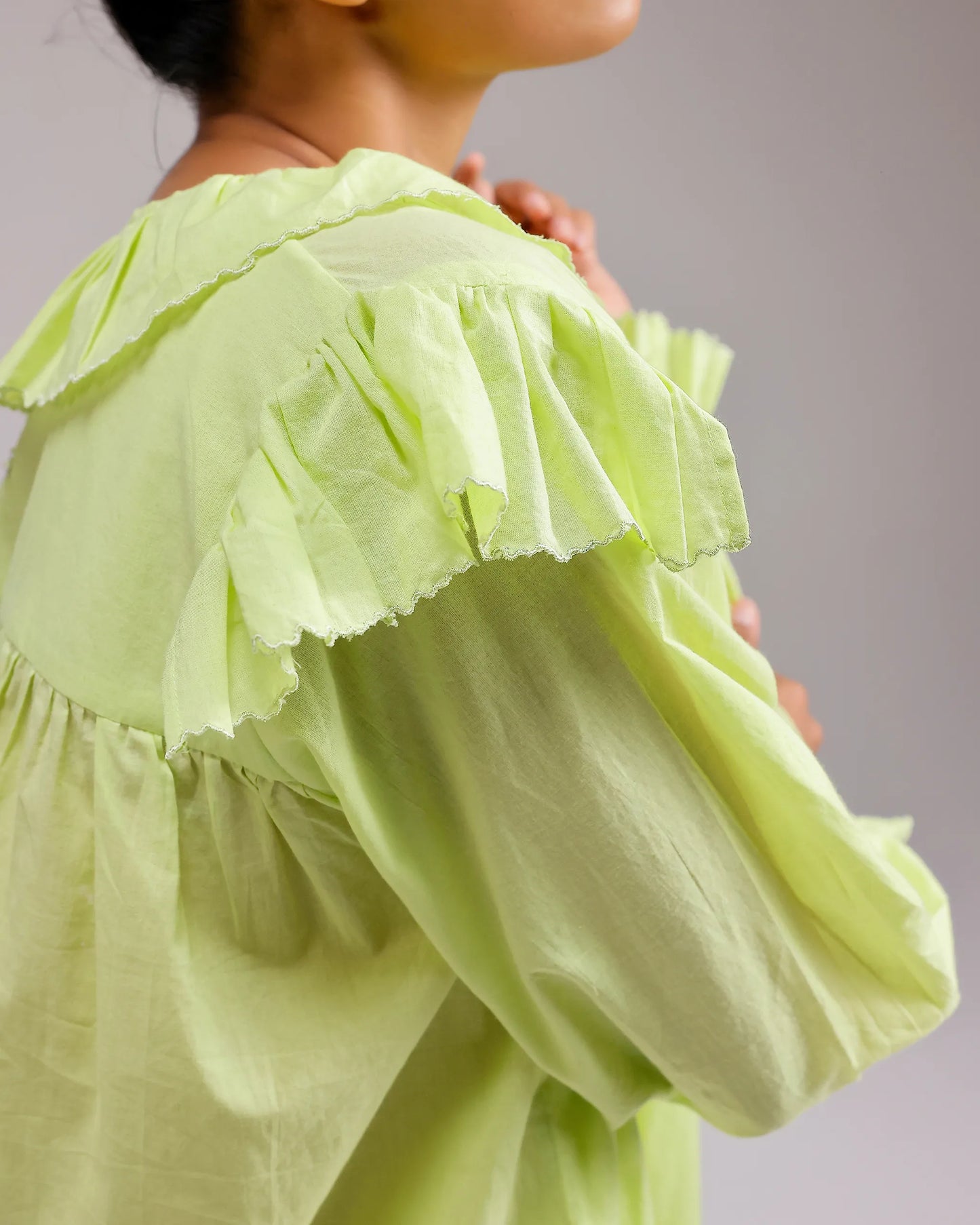 Ivy Top - Flora Green