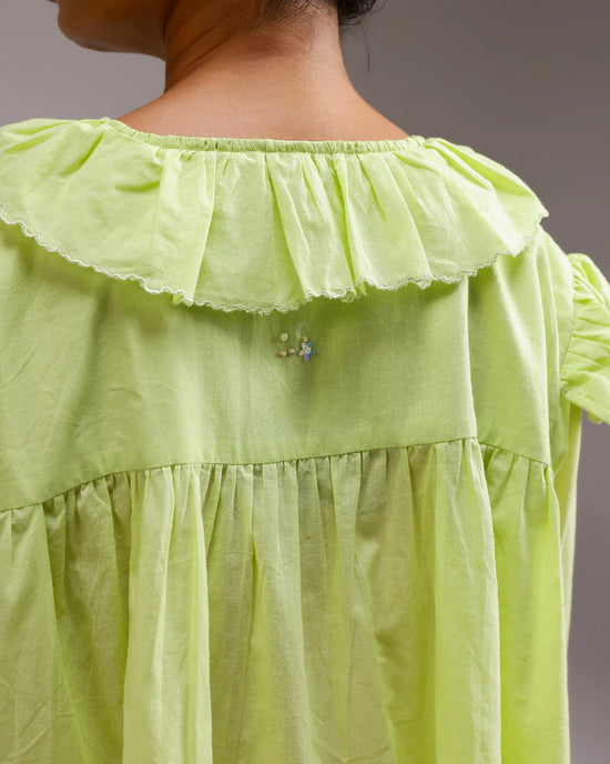 Ivy Top - Flora Green