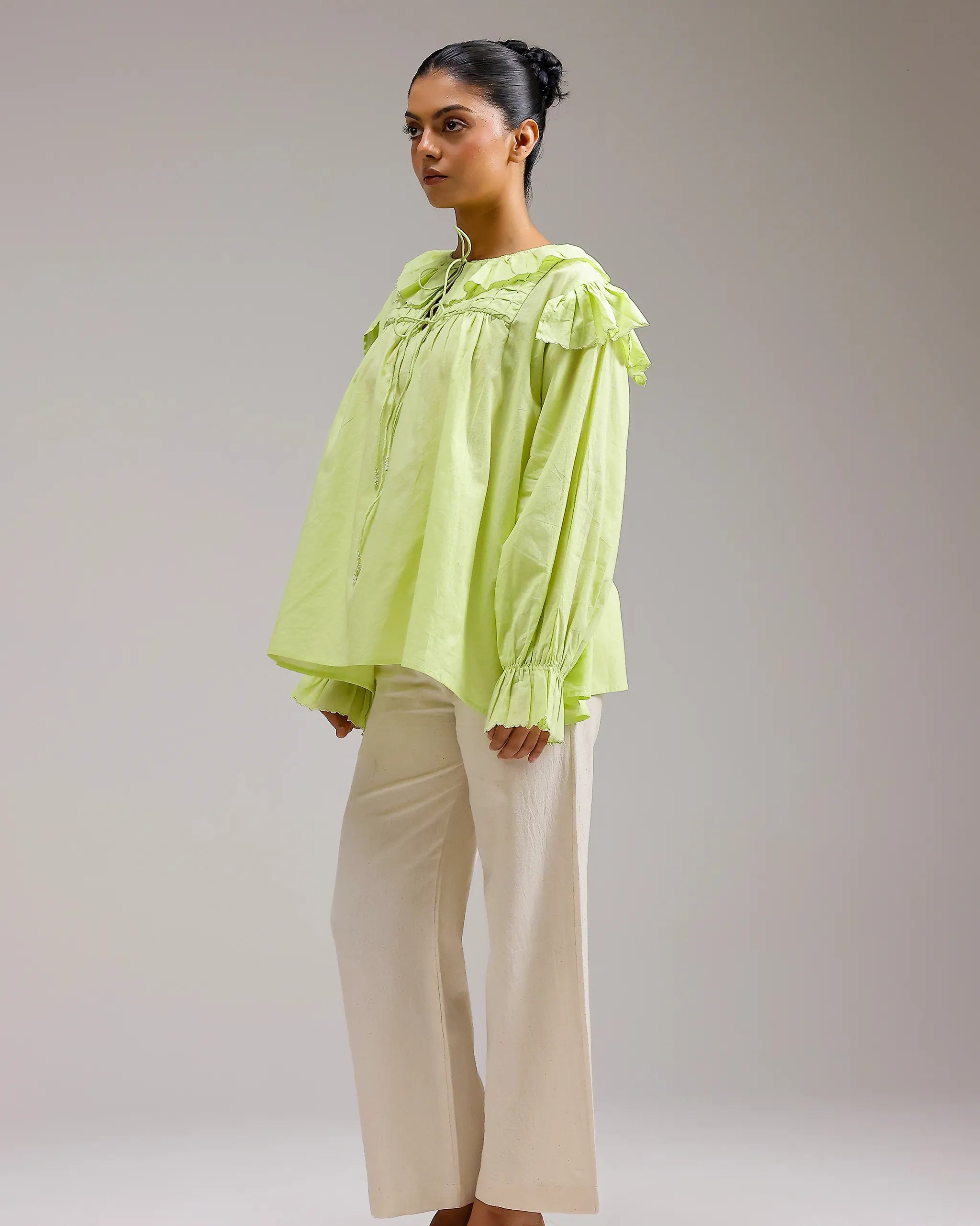 Ivy Top - Flora Green