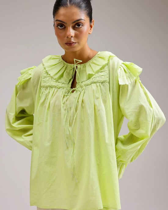 Ivy Top - Flora Green