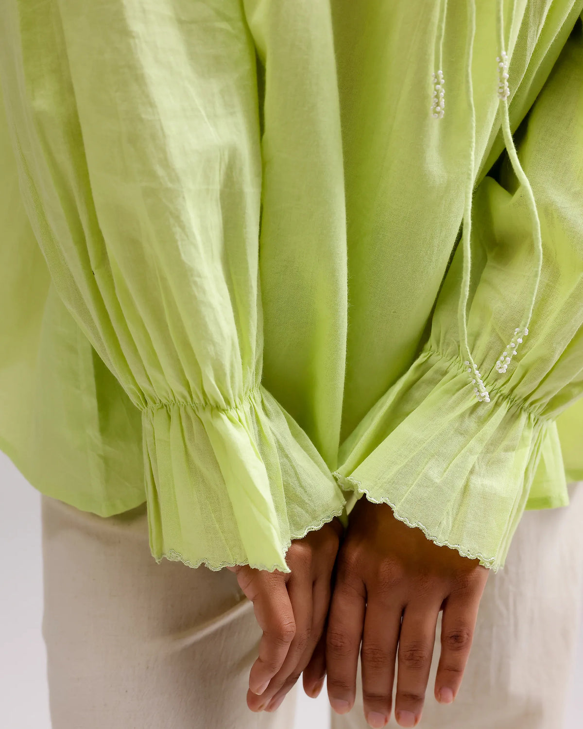 Ivy Top - Flora Green