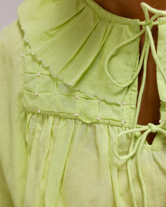 Ivy Top - Flora Green