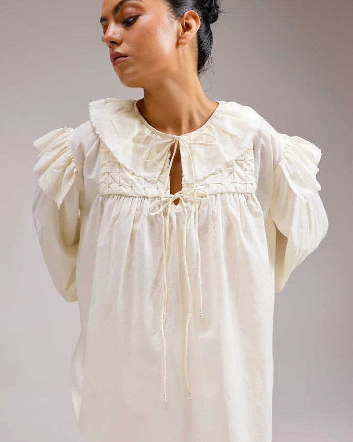 Ivy Top - Beige