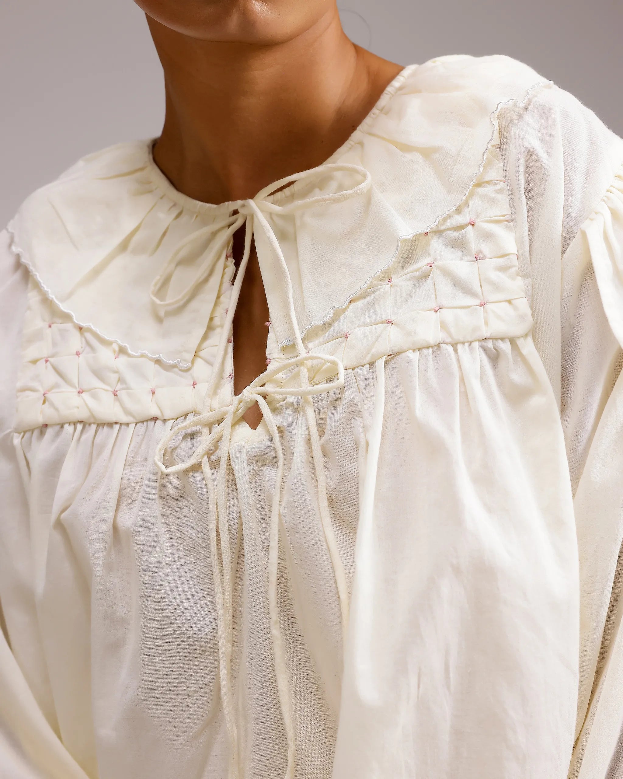 Ivy Top - Beige
