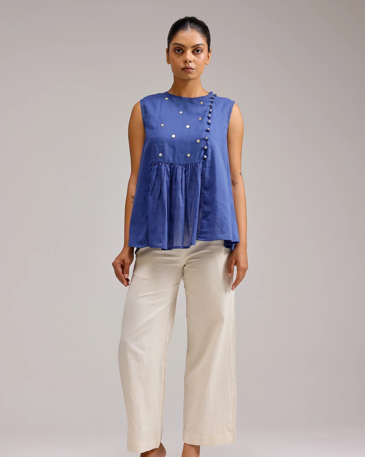 Flow Top - Dark Blue