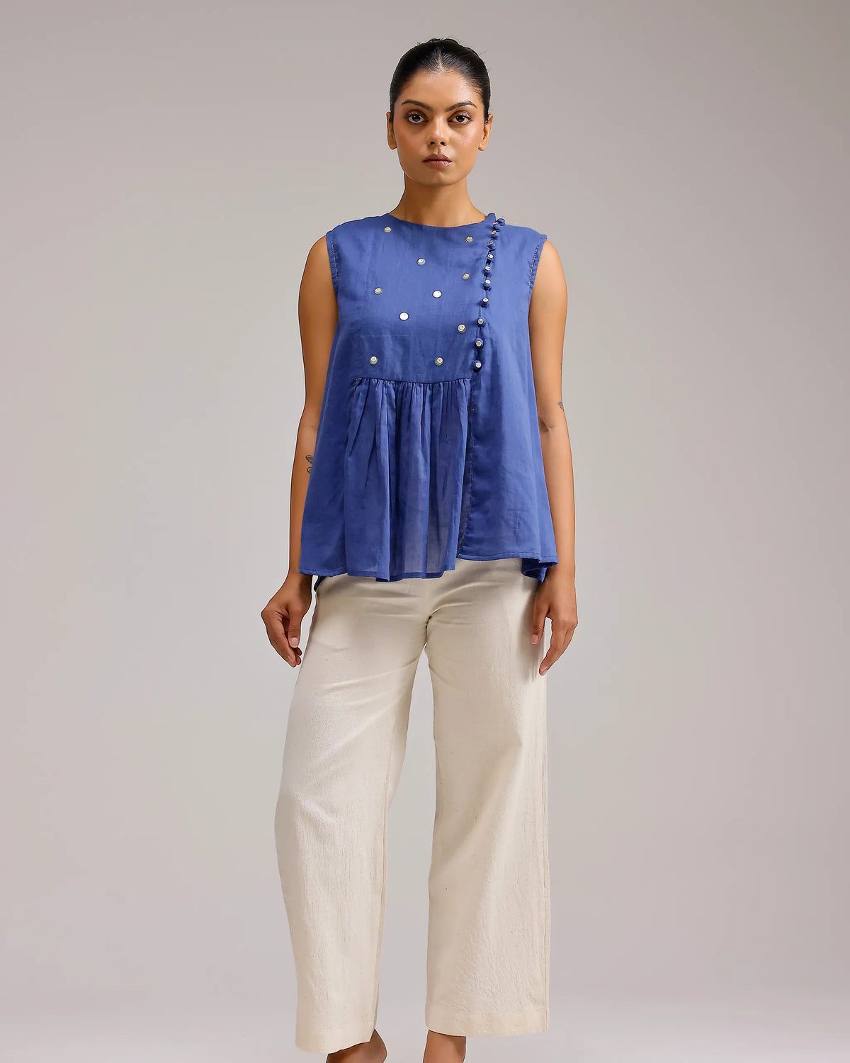 Flow Top - Dark Blue