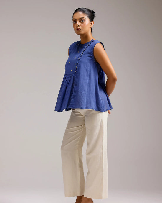Flow Top - Dark Blue
