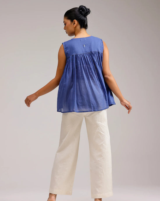 Flow Top - Dark Blue