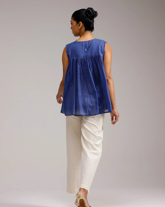 Flow Top - Dark Blue