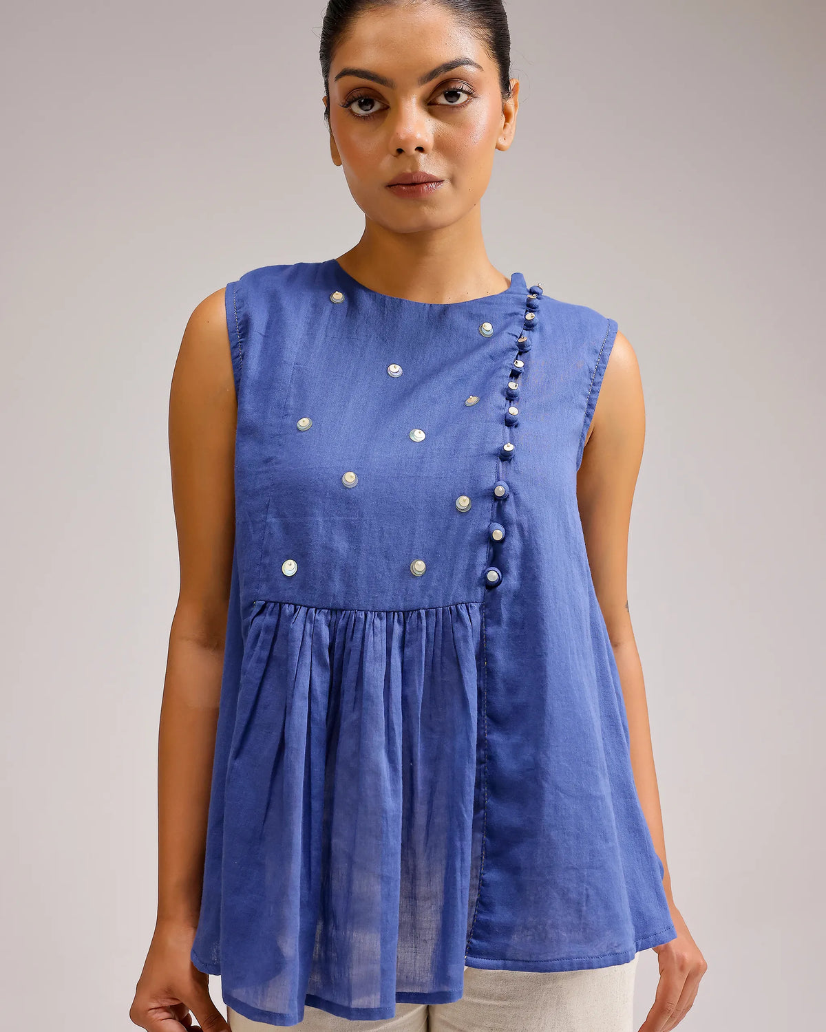 Flow Top - Dark Blue