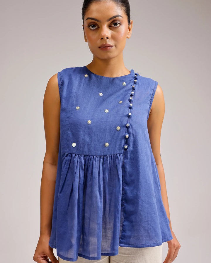 Flow Top - Dark Blue