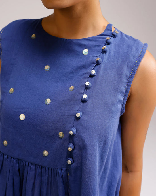 Flow Top - Dark Blue