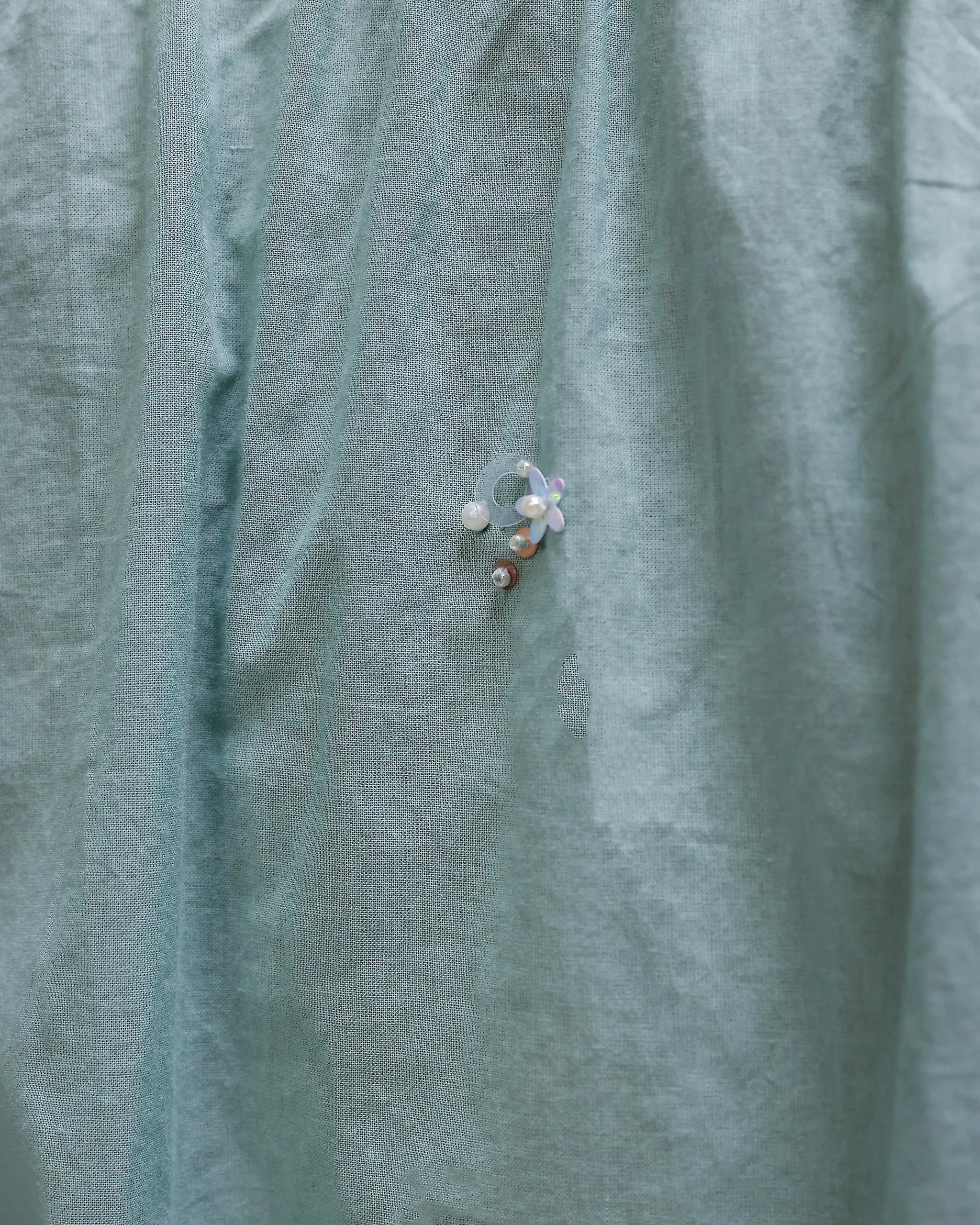 Whisper Ruffle Top - Mint