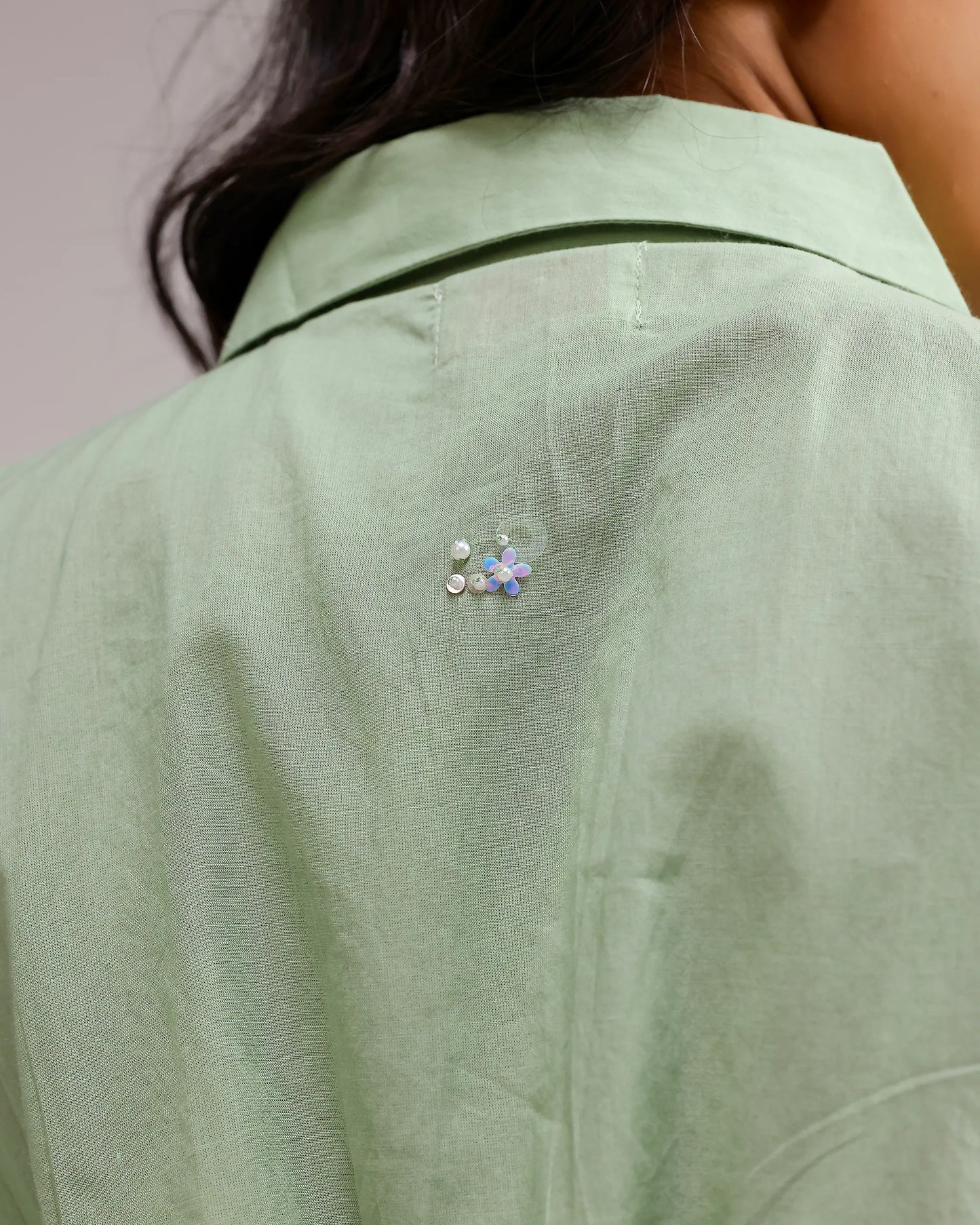 Fresh Dew Top - Pale Green