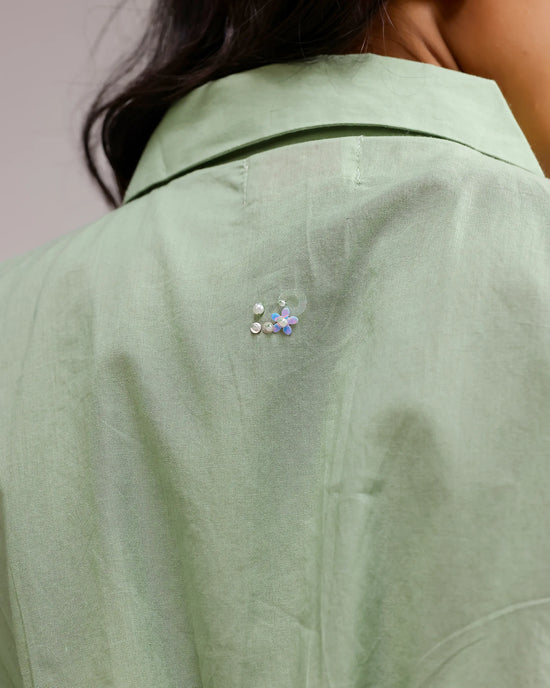 Fresh Dew Top - Pale Green