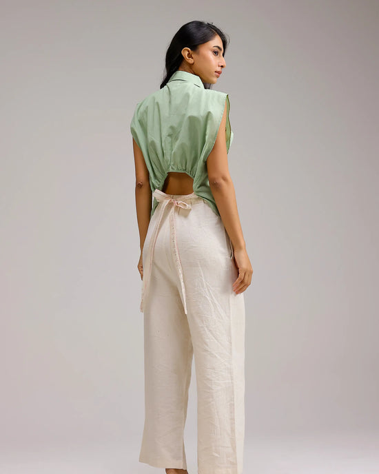 Fresh Dew Top - Pale Green