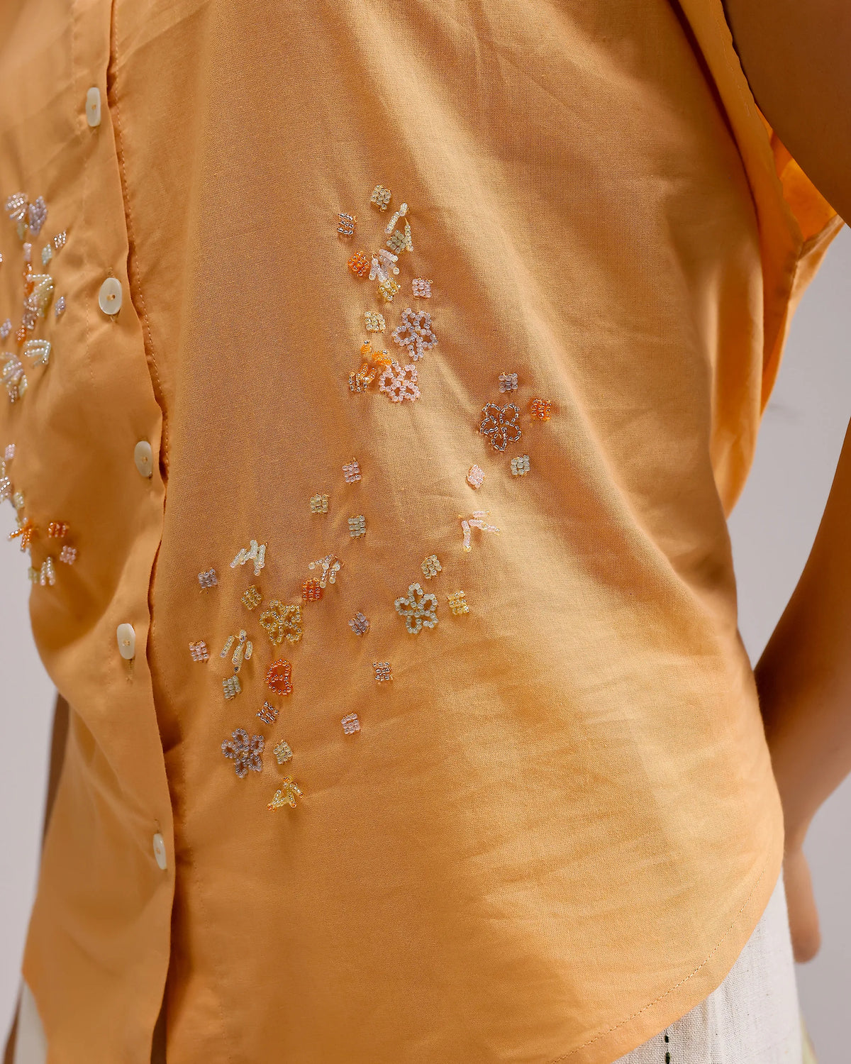 Fresh Dew Top - Rust Orange