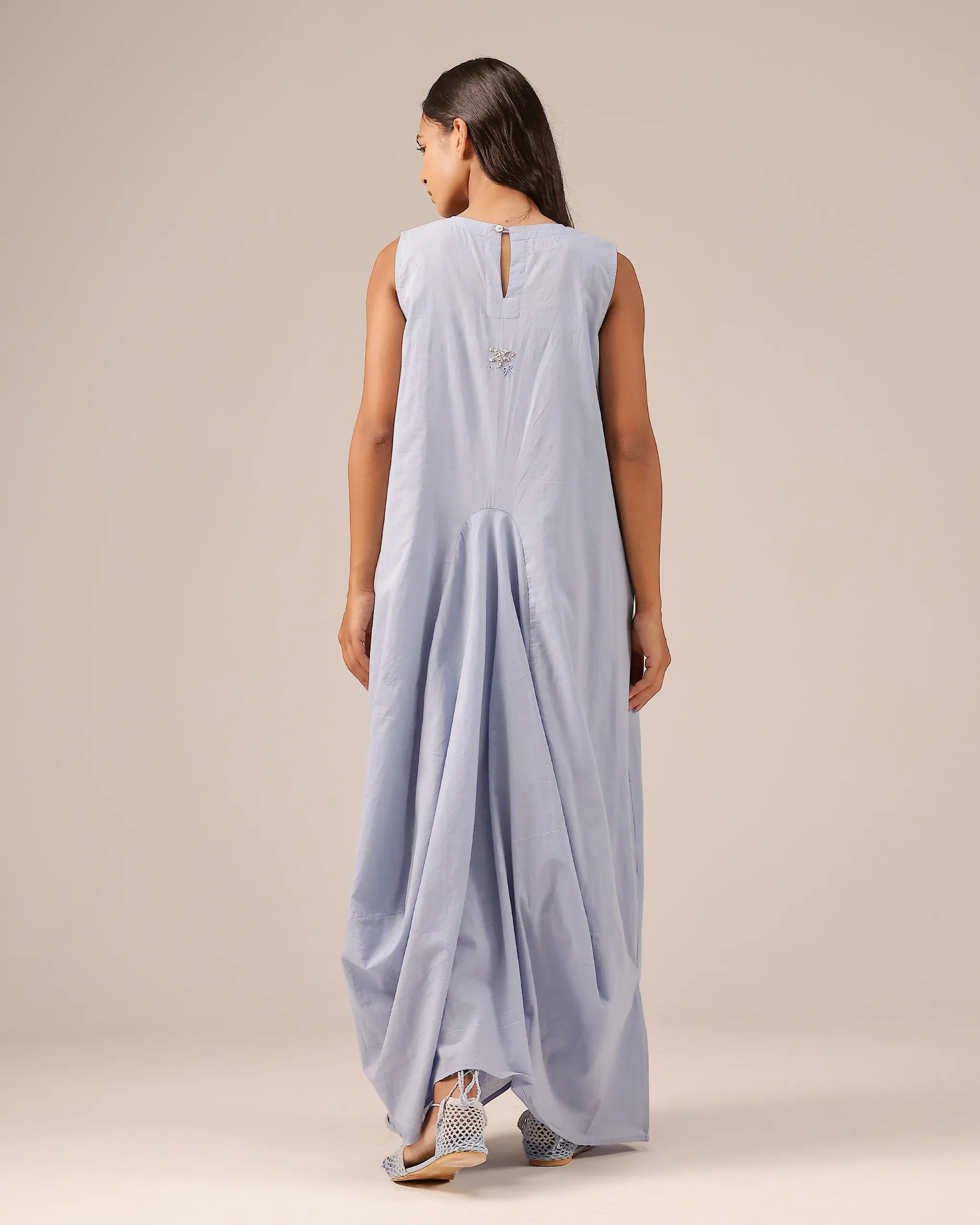 Ocean Dusk Dress & Jacket (Pink To Blue)