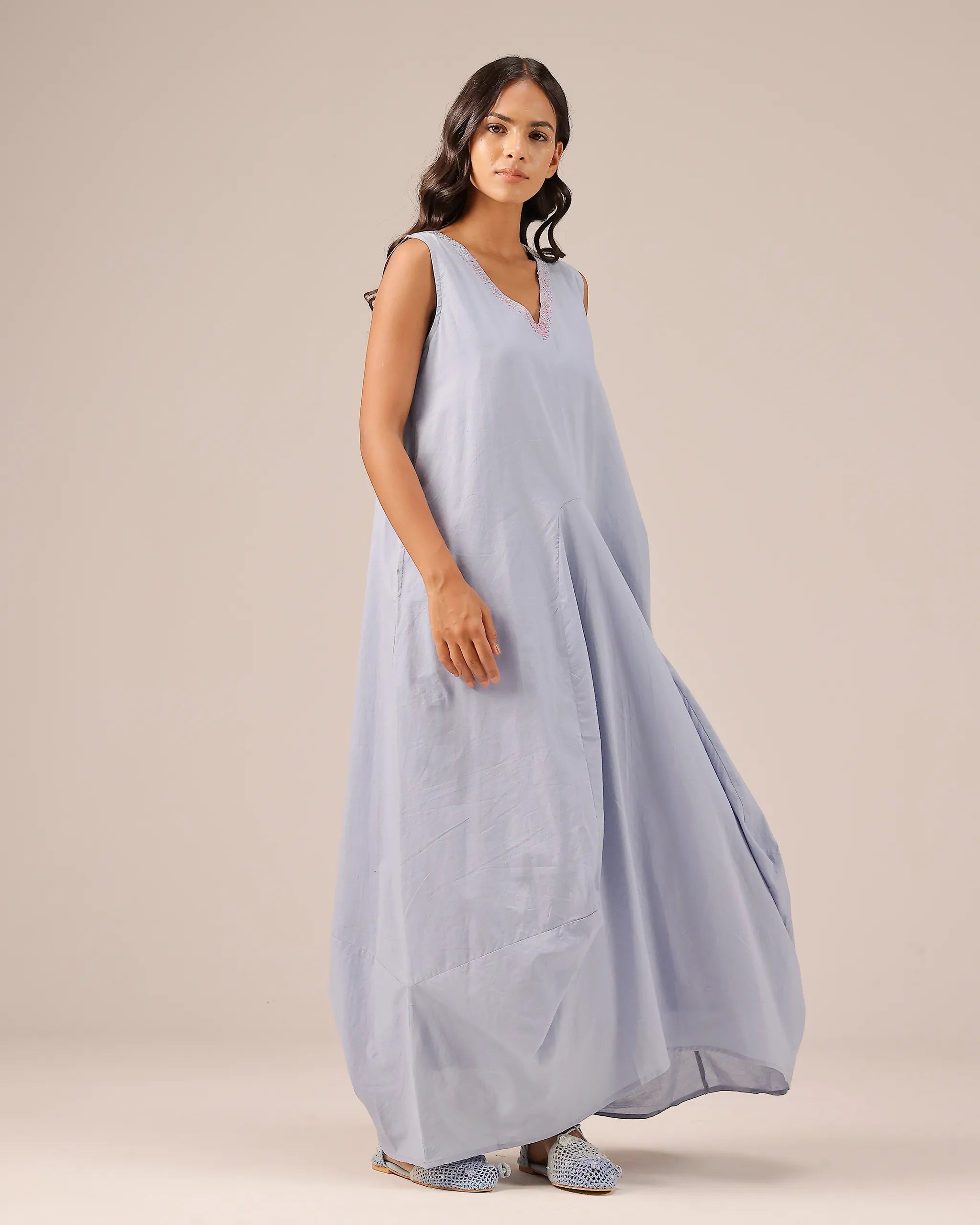 Ocean Dusk Dress & Jacket (Pink To Blue)