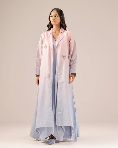 Ocean Dusk Jacket (Pink To Blue)