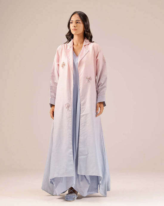Ocean Dusk Jacket (Pink To Blue)