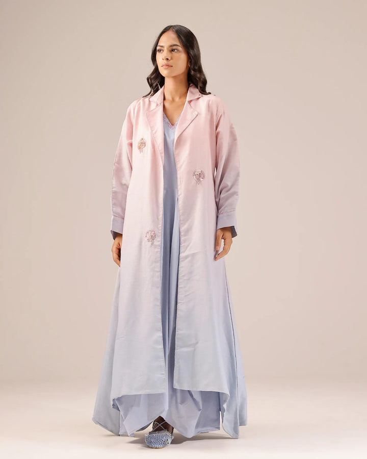 Ocean Dusk Jacket (Pink To Blue)