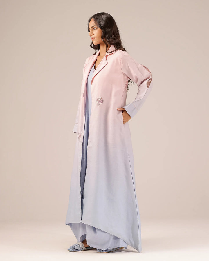 Ocean Dusk Jacket (Pink To Blue)
