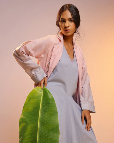 Ocean Dusk Jacket (Pink To Blue)
