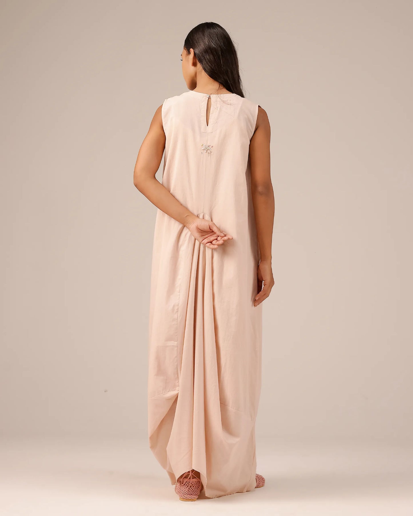 Ocean Dusk Dress & Jacket (Green To Pink)