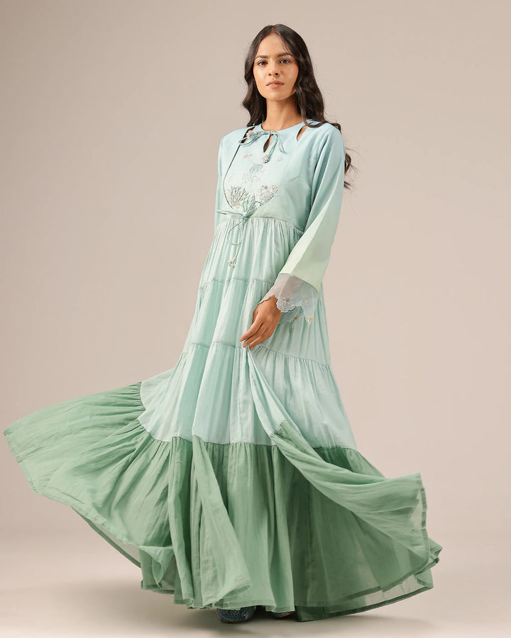 Sea Salt Long Dress - OurDve