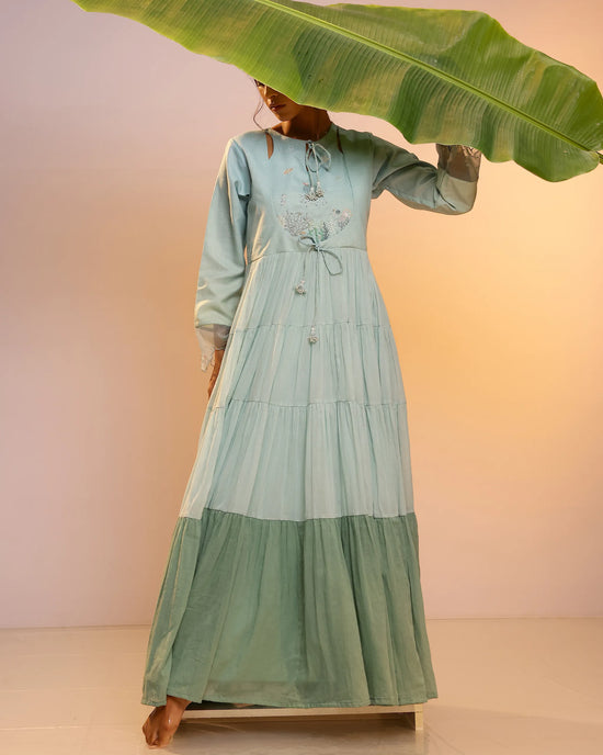 Sea Salt Long Dress - OurDve
