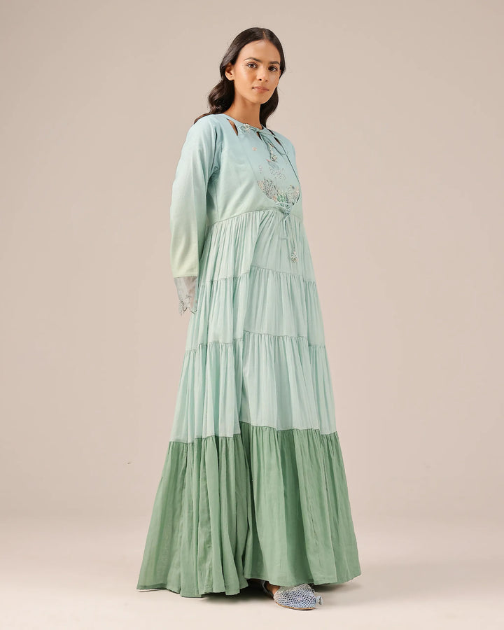 Sea Salt Long Dress - OurDve